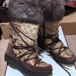 Brand new Coach boots